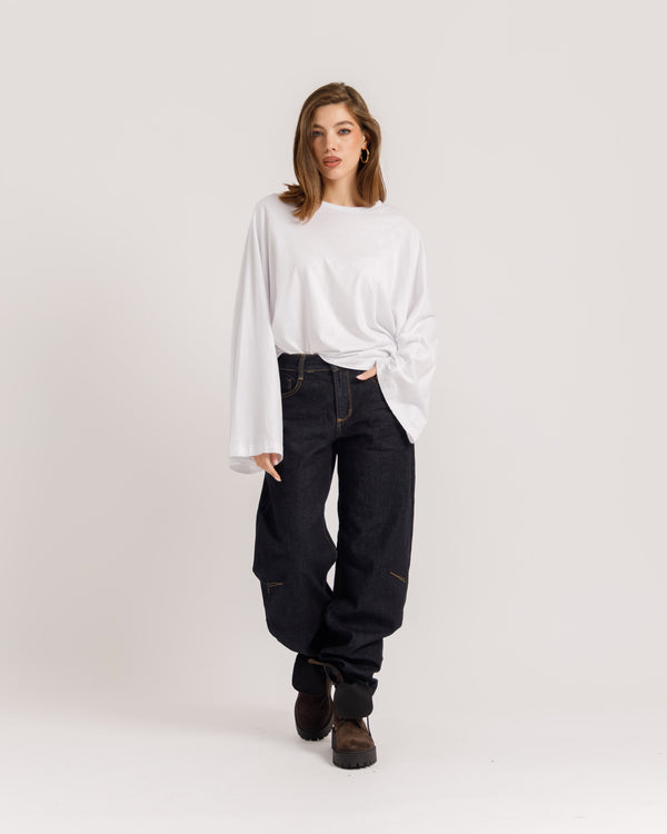 Maglia Althèa long sleeve BIANCA - C281
