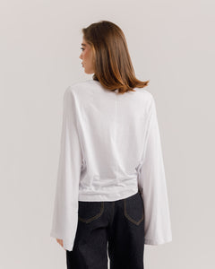 Maglia Althèa long sleeve BIANCA - C279
