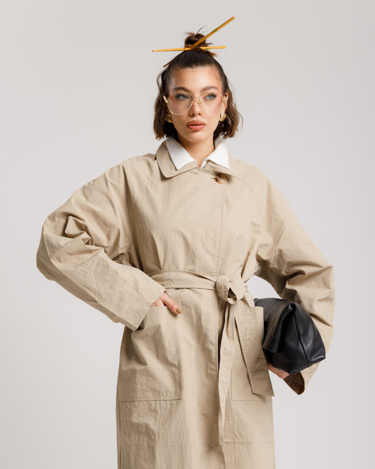 Trench con rever - 3152