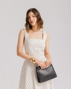 Abito lungo a pois - 26298