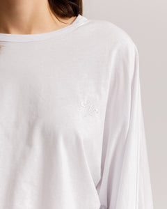 Maglia Althèa long sleeve BIANCA - C279
