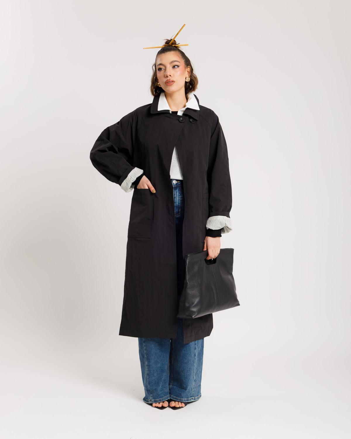 Trench con rever - 3152