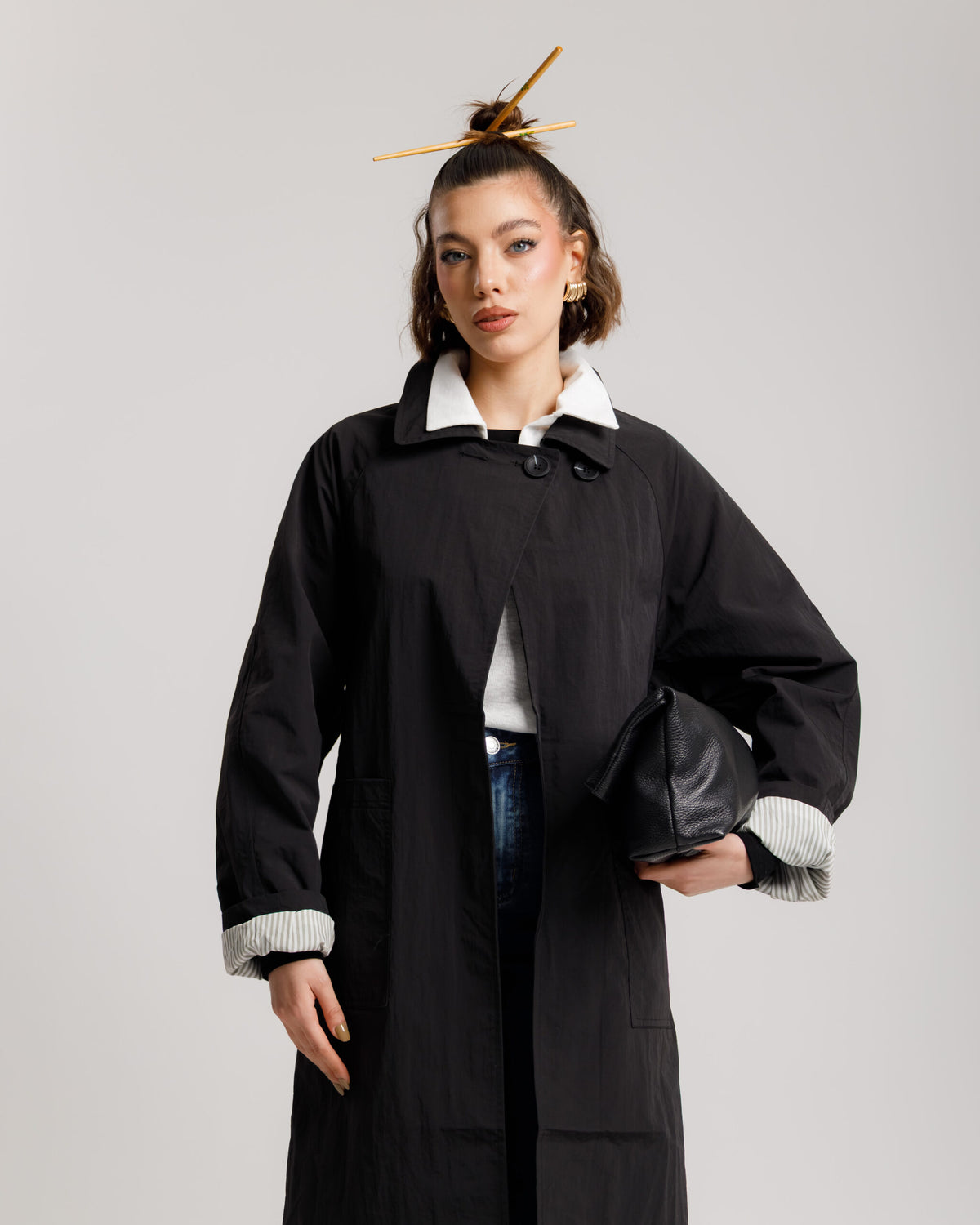 Trench con rever - 3152