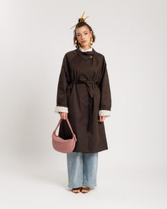 Trench con collo alto - 3163