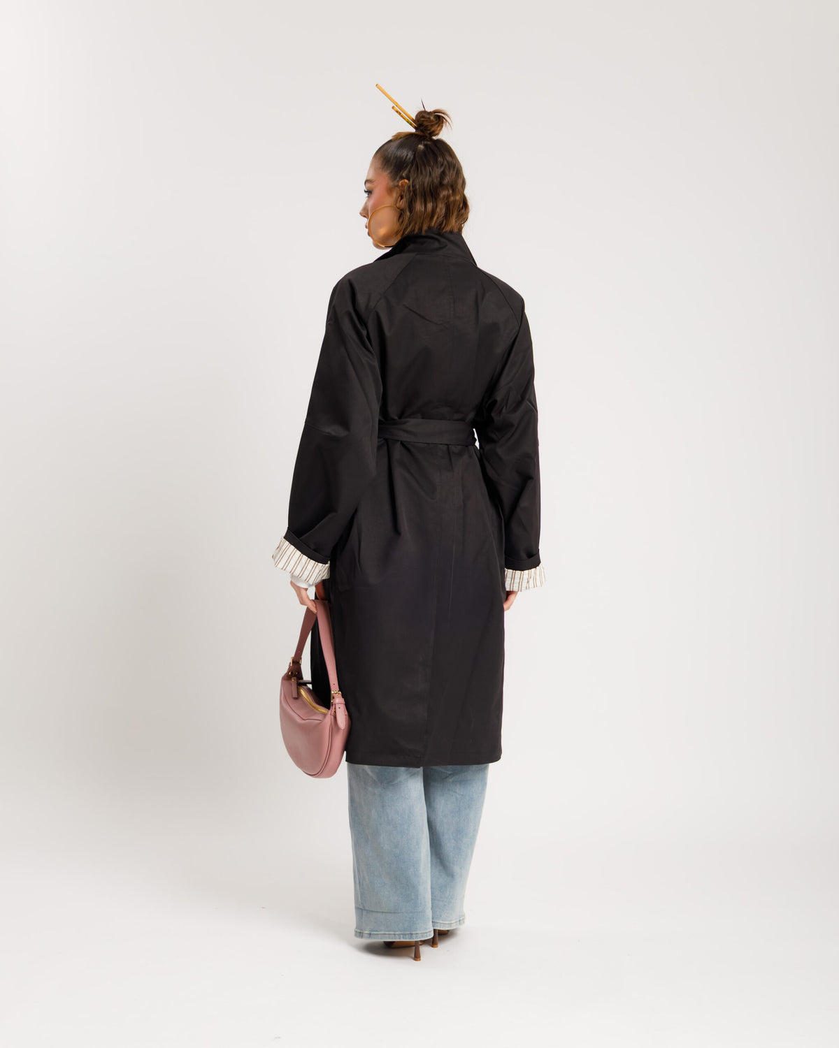 Trench con collo alto - 3163