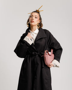 Trench con collo alto - 3163