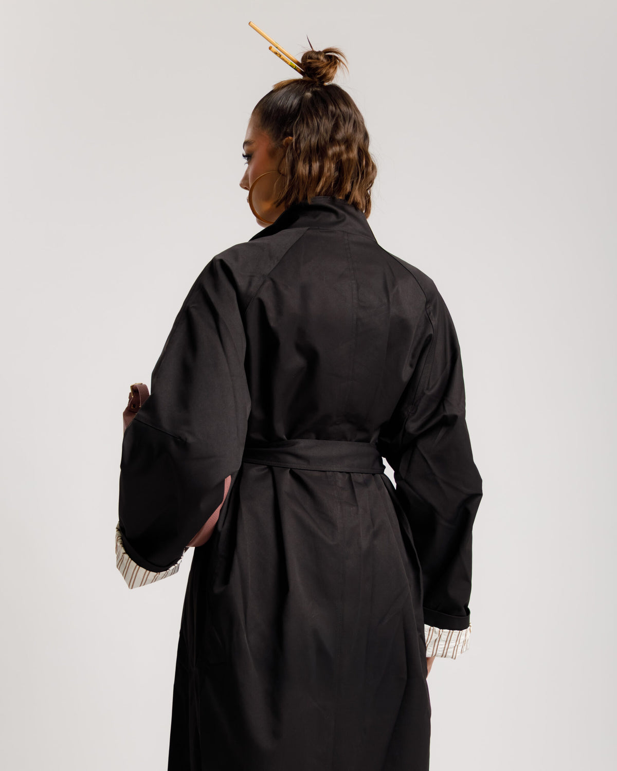 Trench con collo alto - 3163