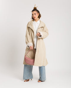 Trench con collo alto - 3163