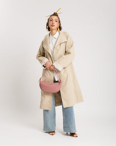Trench con collo alto - 3163