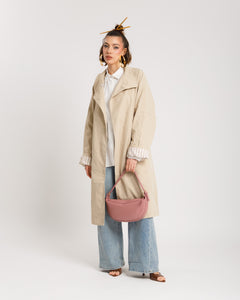 Trench con collo alto - 3163