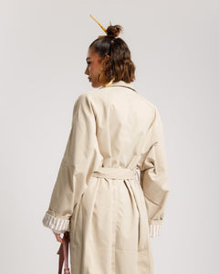 Trench con collo alto - 3163
