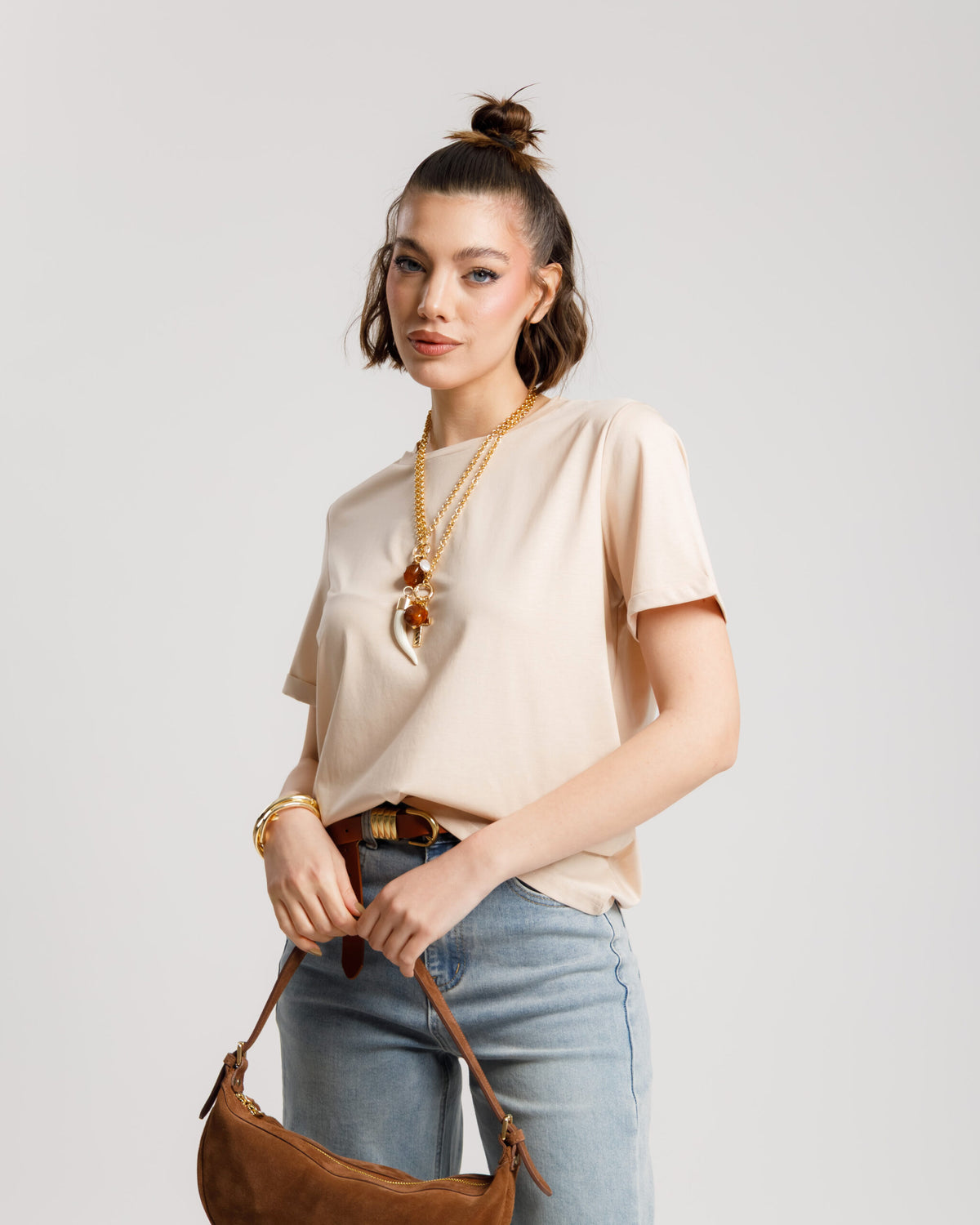 T-shirt slimfit - MKM13096