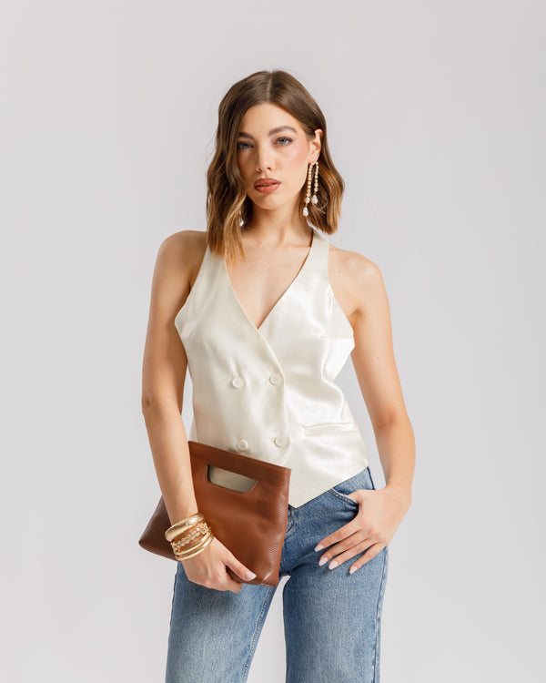 Gilet satin - R16130