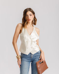Gilet satin - R16130