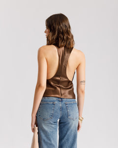 Gilet satin - R16130
