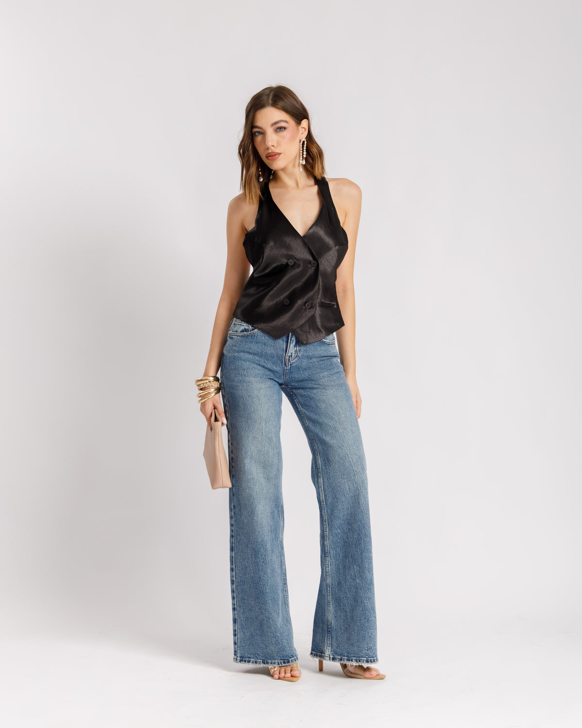 Gilet satin - R16130