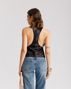 Gilet satin - R16130