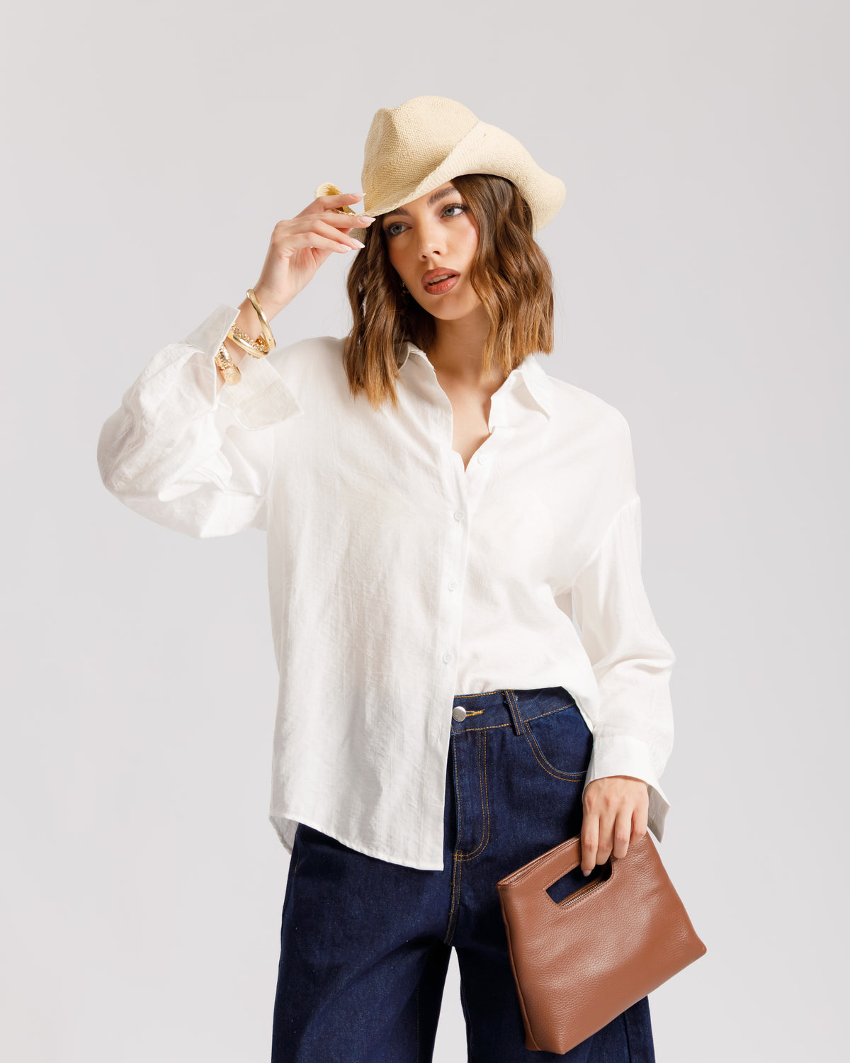 Camicia leggera in cotone - 5922
