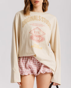 Maglia in cotone con stampa - H16133