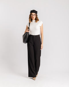 Maglia aderente con colletto - CHF8942