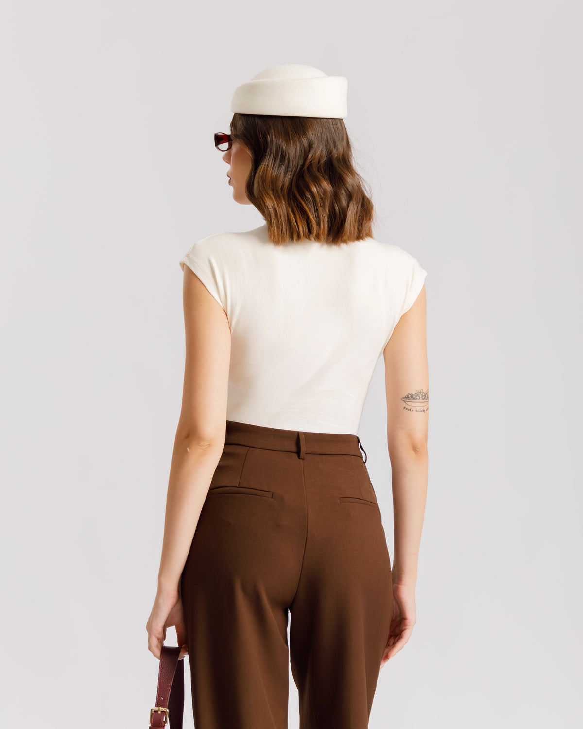Maglia aderente con colletto - CHF8942