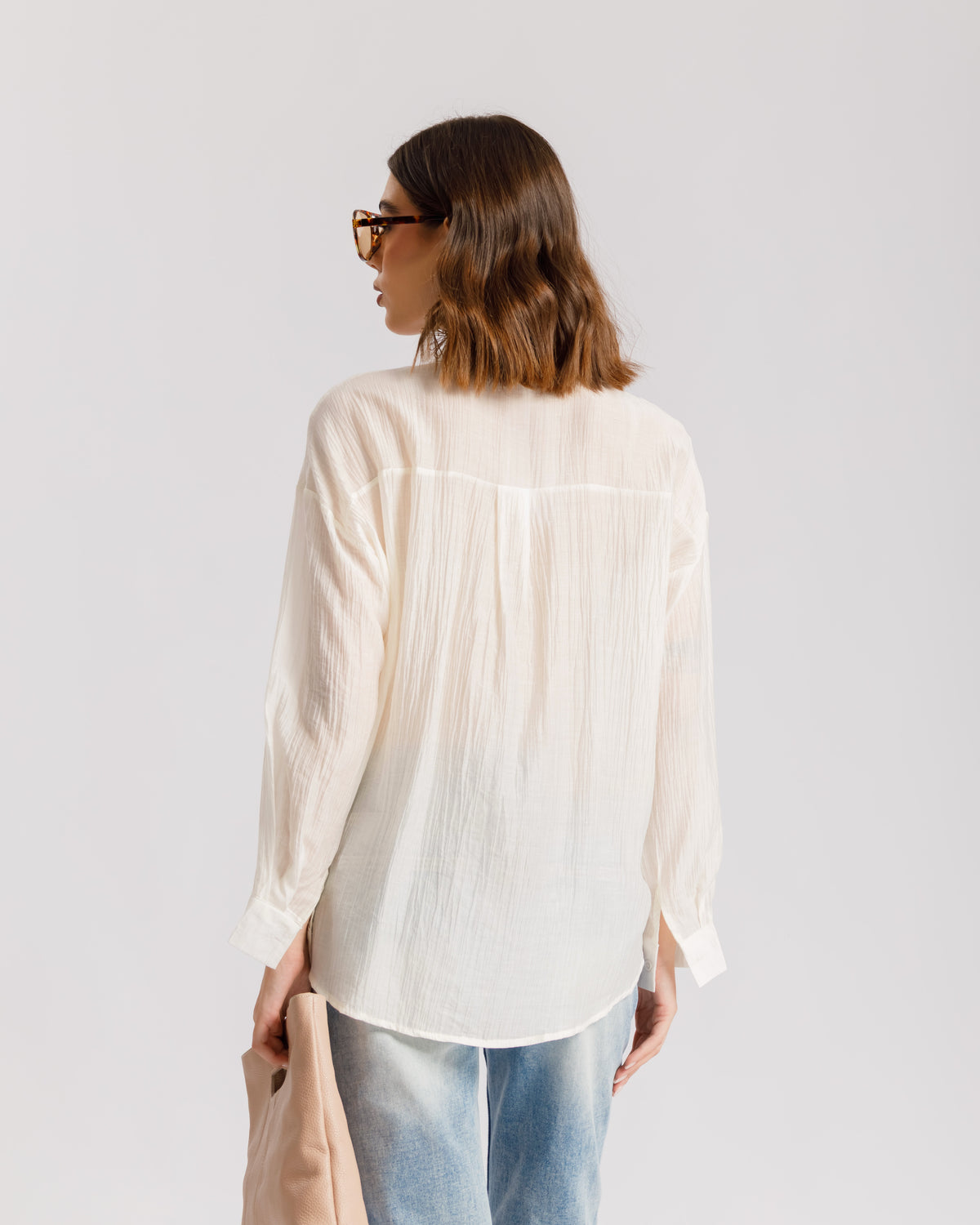 Camicia in cotone increpsata - 5863