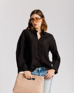 Camicia in cotone increpsata - 5863
