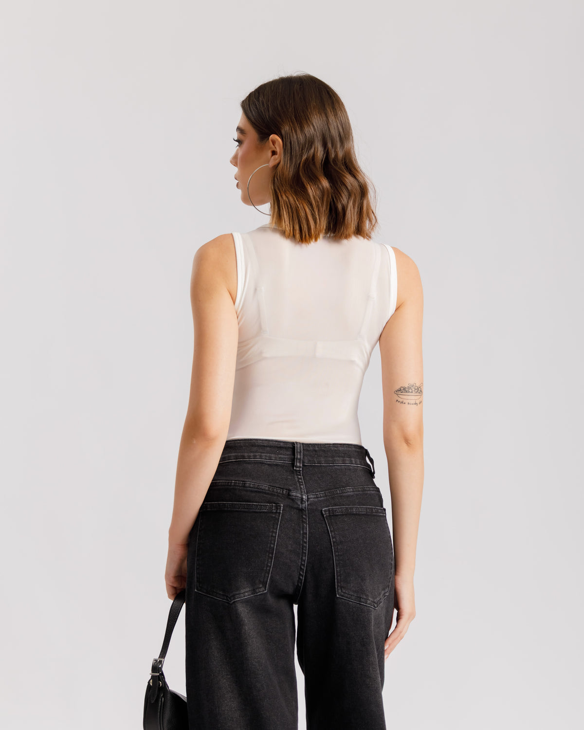 Body in pizzo con borchie - 3520
