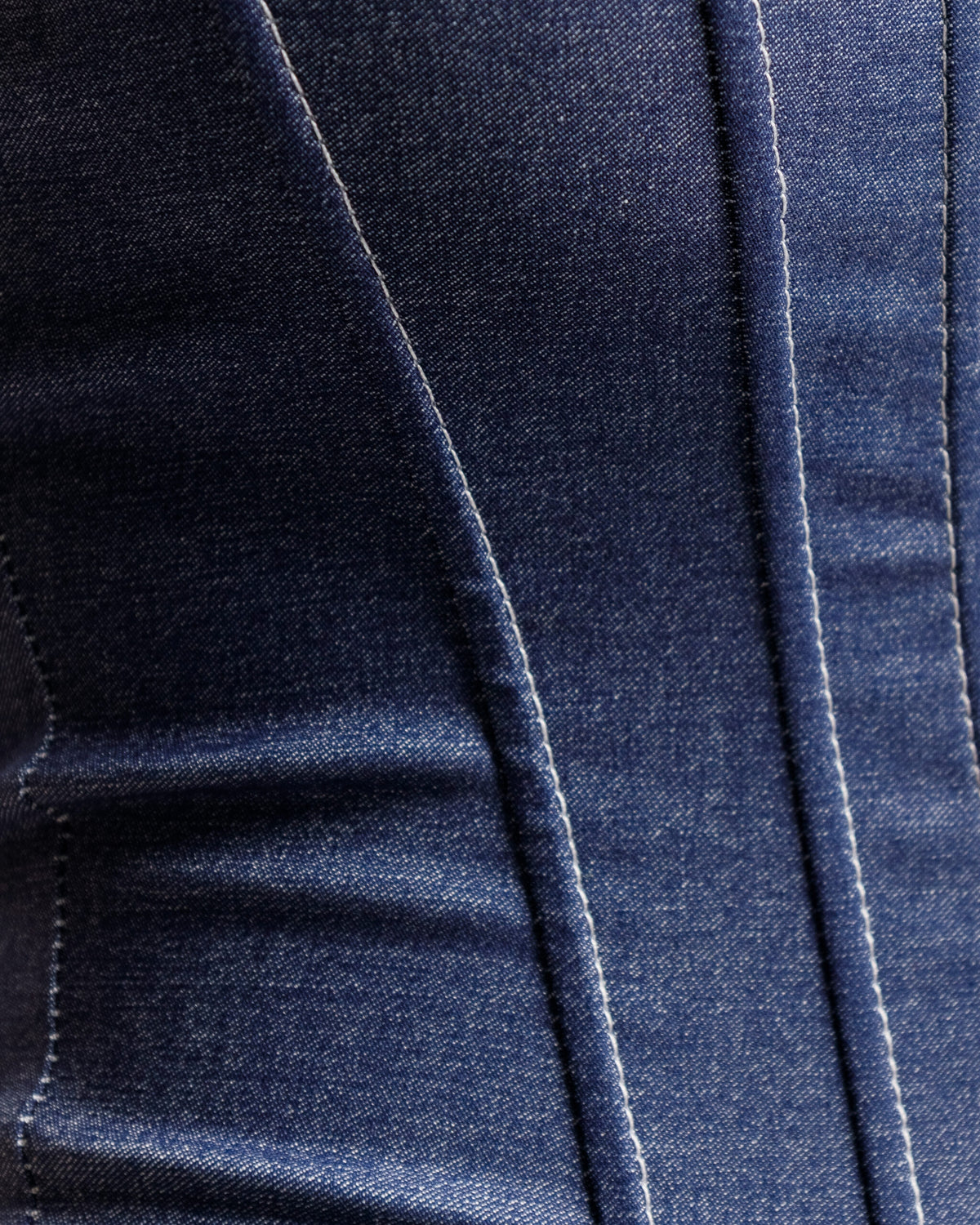 Corsetto denim con stringhe - ST3222 slct