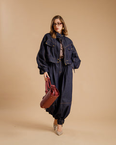 Giacca denim con colletto - 71632