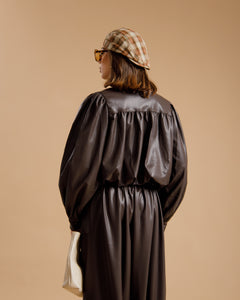 Coord-set in finta pelle - U71628