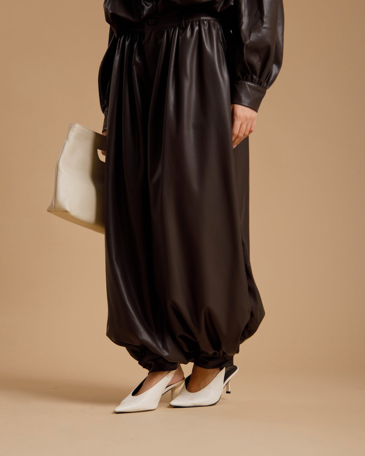 Coord-set in finta pelle - U71628