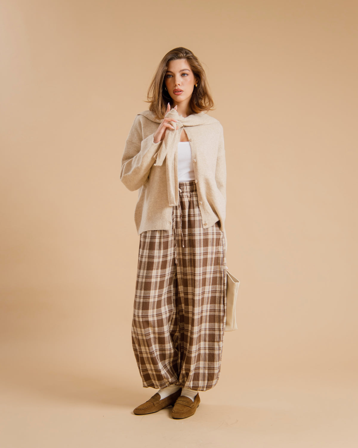 Cardigan doppio strato - AO8502