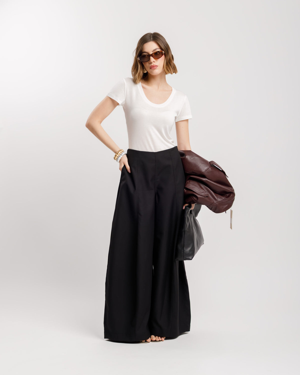Pantaloni extra wide - P13629