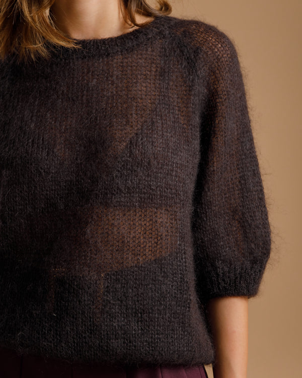 Maglione in lana mohair - AL002