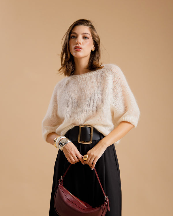 Maglione in lana mohair - AL002