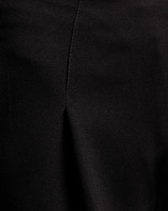 Pantaloni palazzo con fusciacca NERO - M778