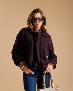 Cardigan doppio strato - AO8502