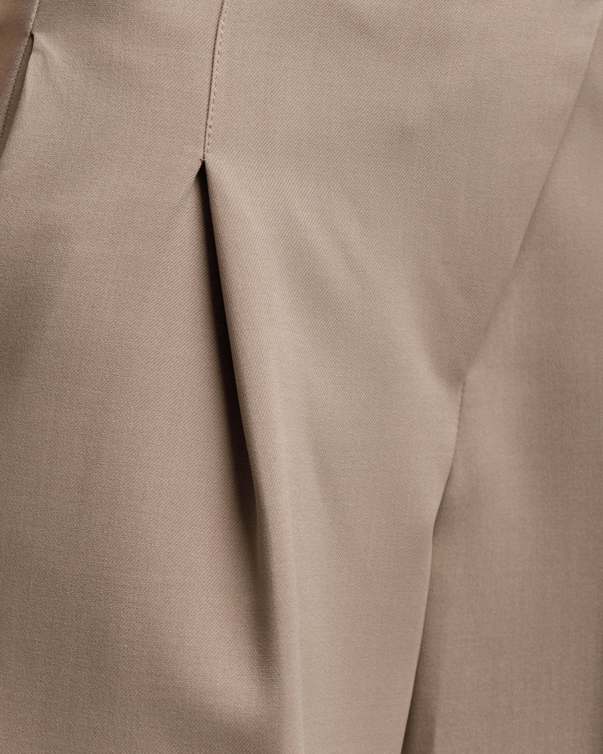 Pantaloni palazzo con fusciacca TORTORA - M778