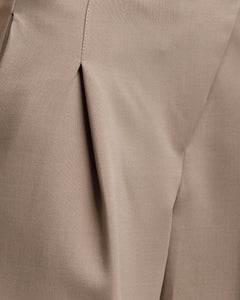 Pantaloni palazzo con fusciacca TORTORA - M778