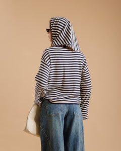 Maglia in viscosa con foulard - AO1706