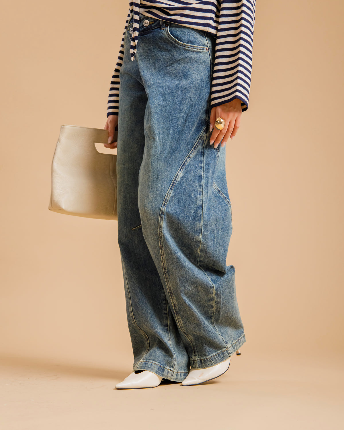 Jeans wide ballon - 9624