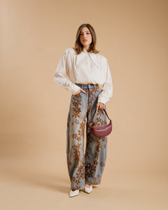 Jeans stampato ballon - 22591