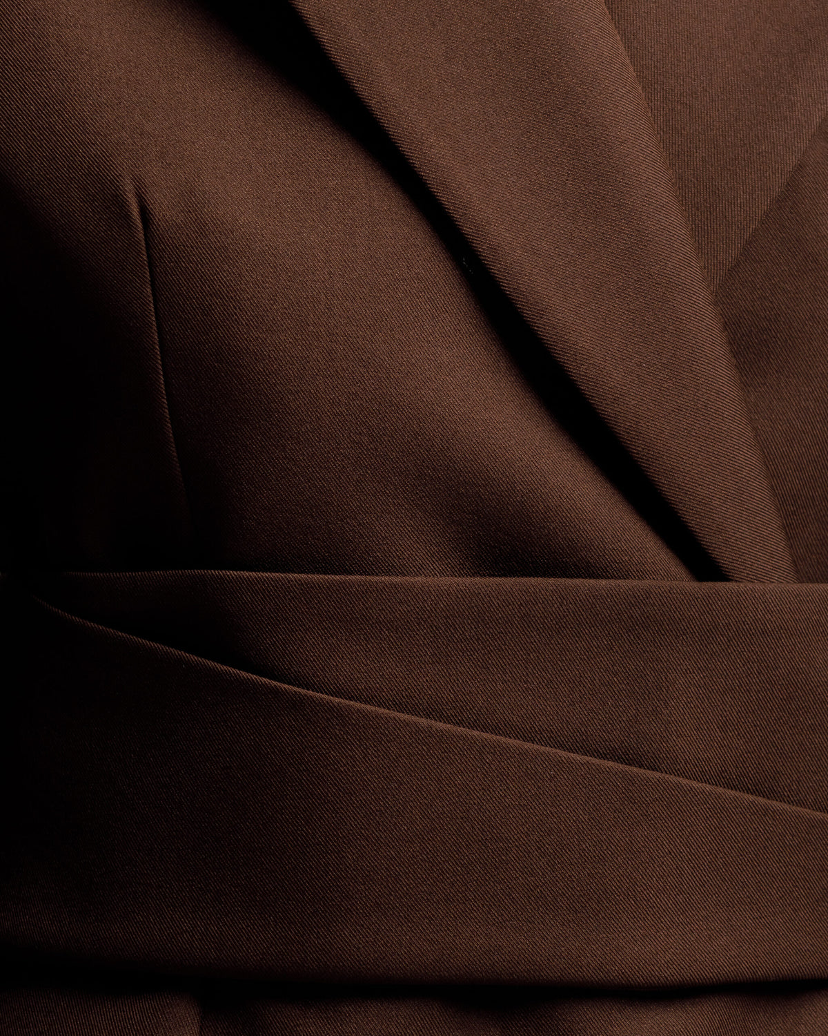 Blazer monopetto con fusciacca MARRONE- 3190 slc
