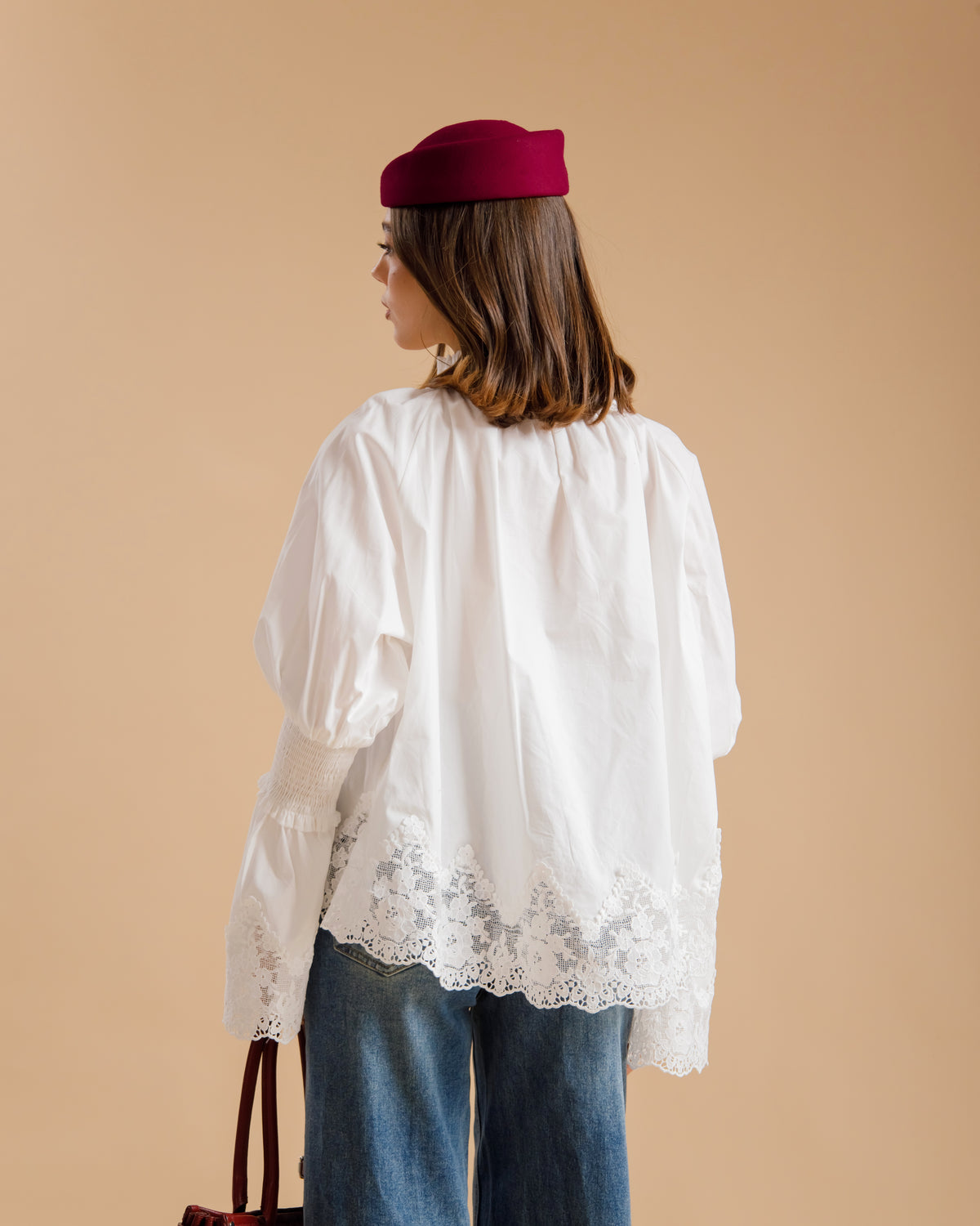 Camicia boho BIANCA - 31692