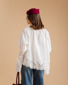 Camicia boho BIANCA - 31692
