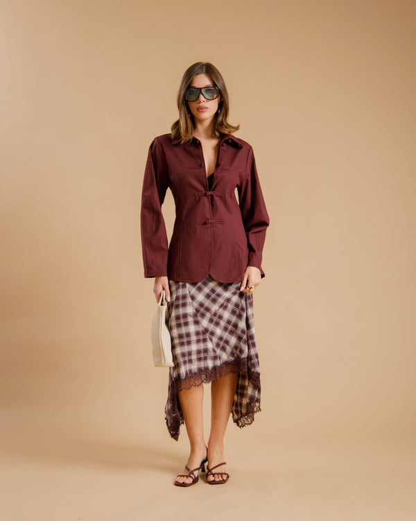 Camicia Japan PRUGNA - 31668