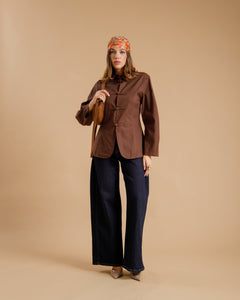 Camicia Japan MARRONE - 31668