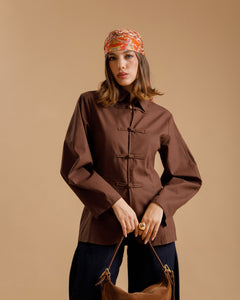 Camicia Japan MARRONE - 31668