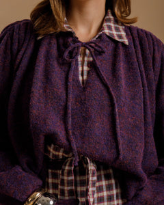 Maglione in lana con laccetto - AO8503